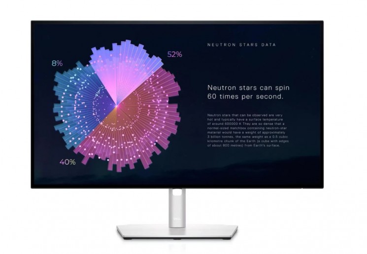 Монитор Dell UltraSharp U2722DE, 2560x1440, IPS, 1хHDMI, 1хDP